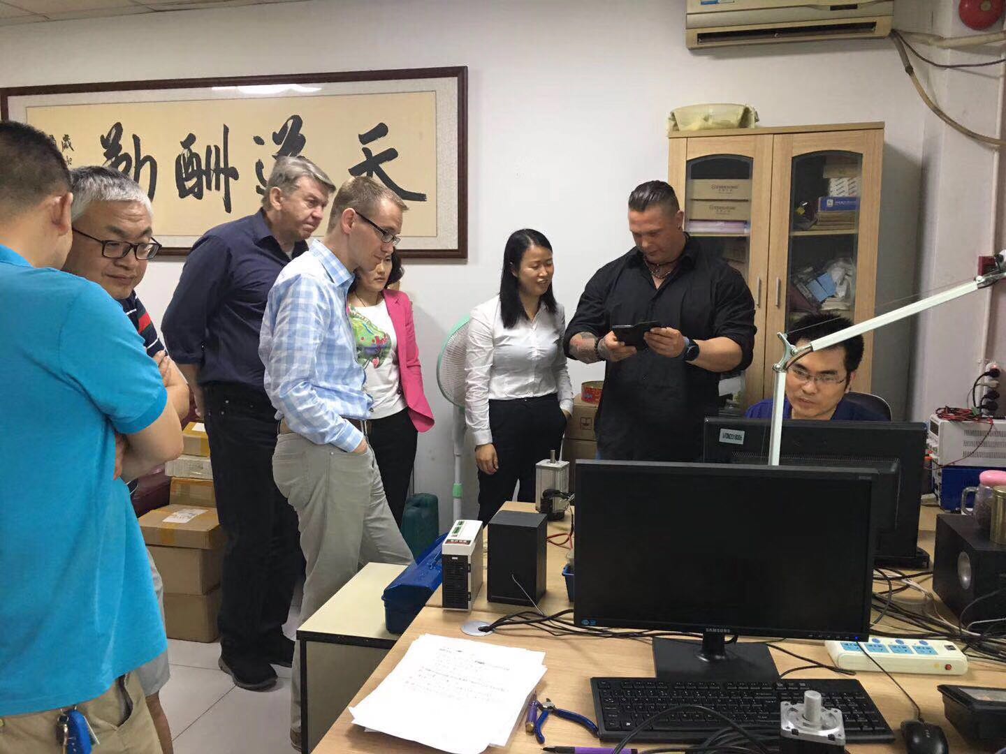 德國客戶到訪鼎拓達 德國客戶到訪鼎拓達