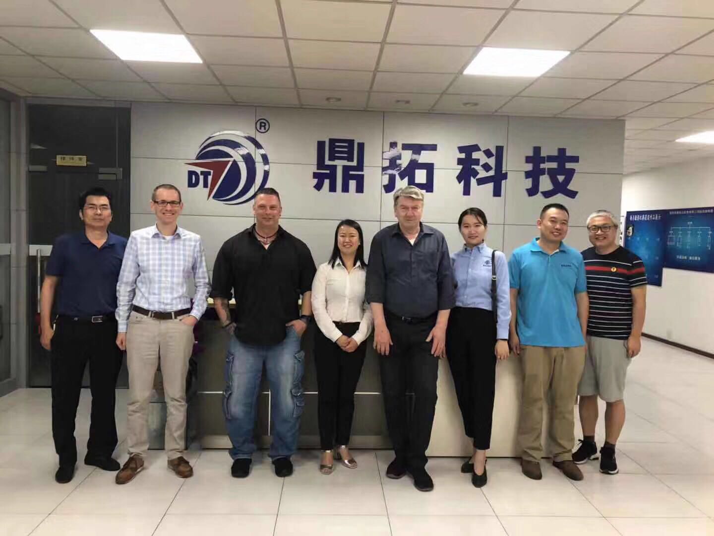 德國客戶到訪鼎拓科技 德國客戶到訪鼎拓科技